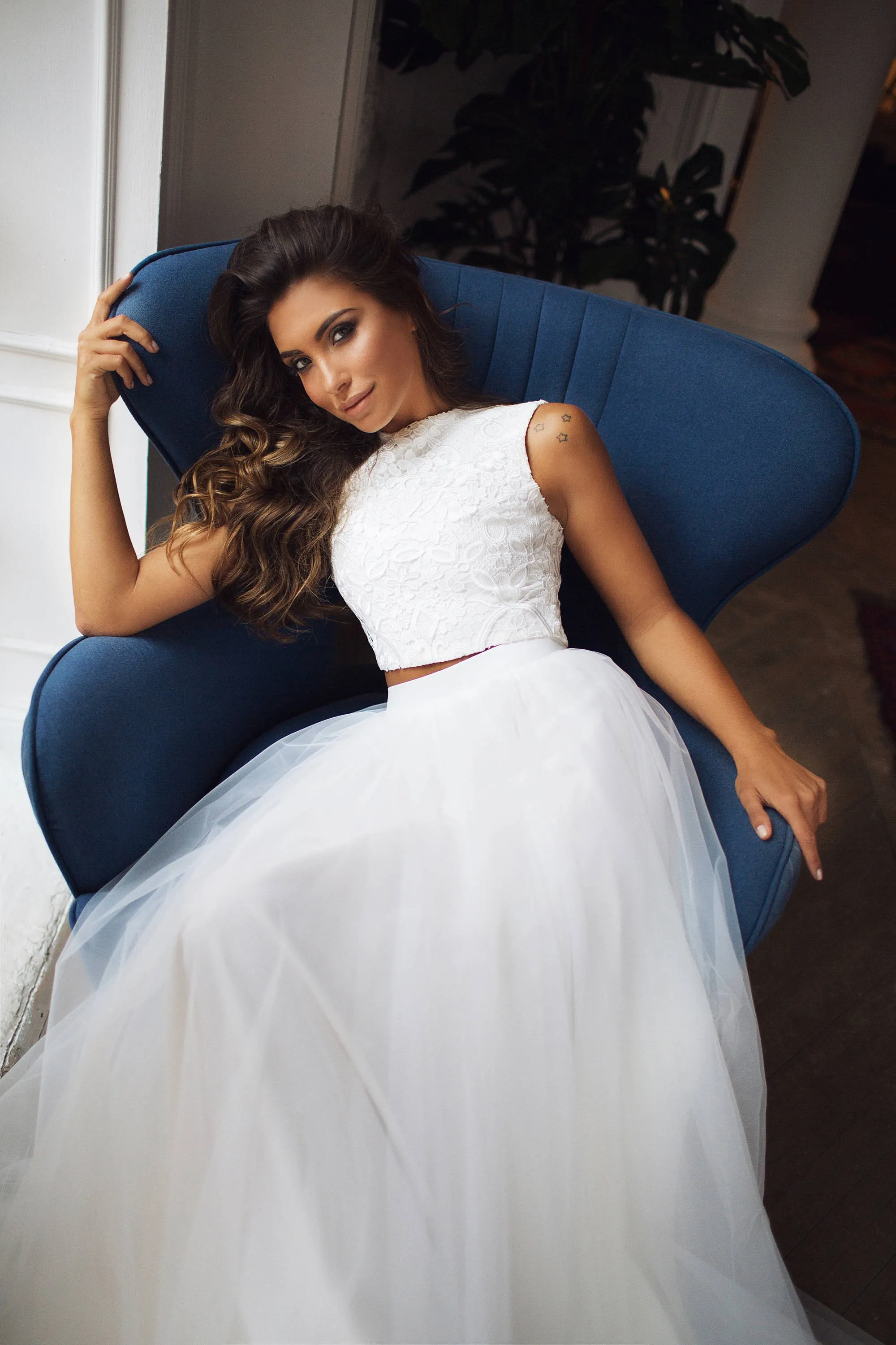JANET | TOP & TULLE  SKIRT