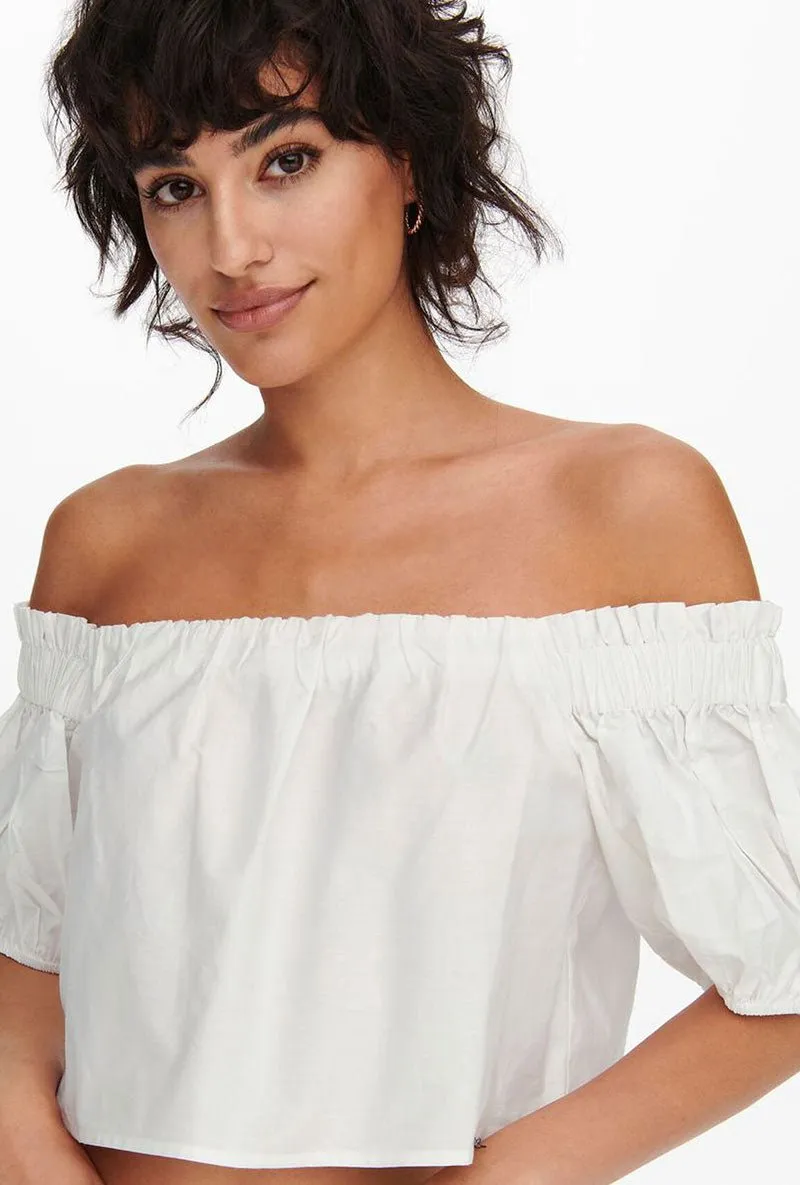 JDY CUBA OFF SHOULDER TOP