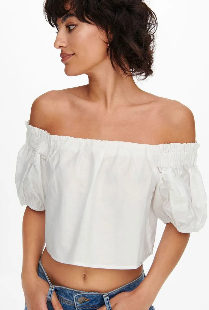 JDY CUBA OFF SHOULDER TOP