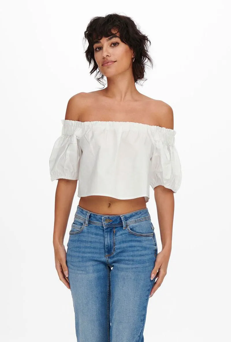 JDY CUBA OFF SHOULDER TOP