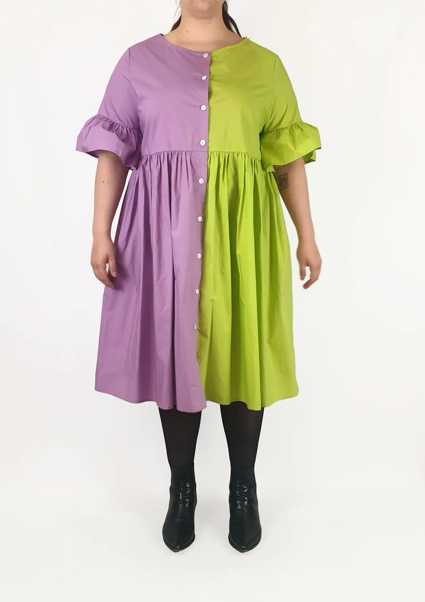 Jericho Road half half smock dress size 14