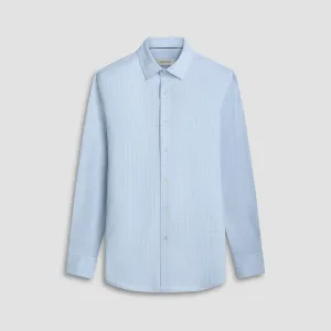 Jimmy Double Sided Plaid/Herringbone OoohCotton Shirt