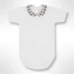 Joel Collection - Blue/Beige Check Body & Jam Pants