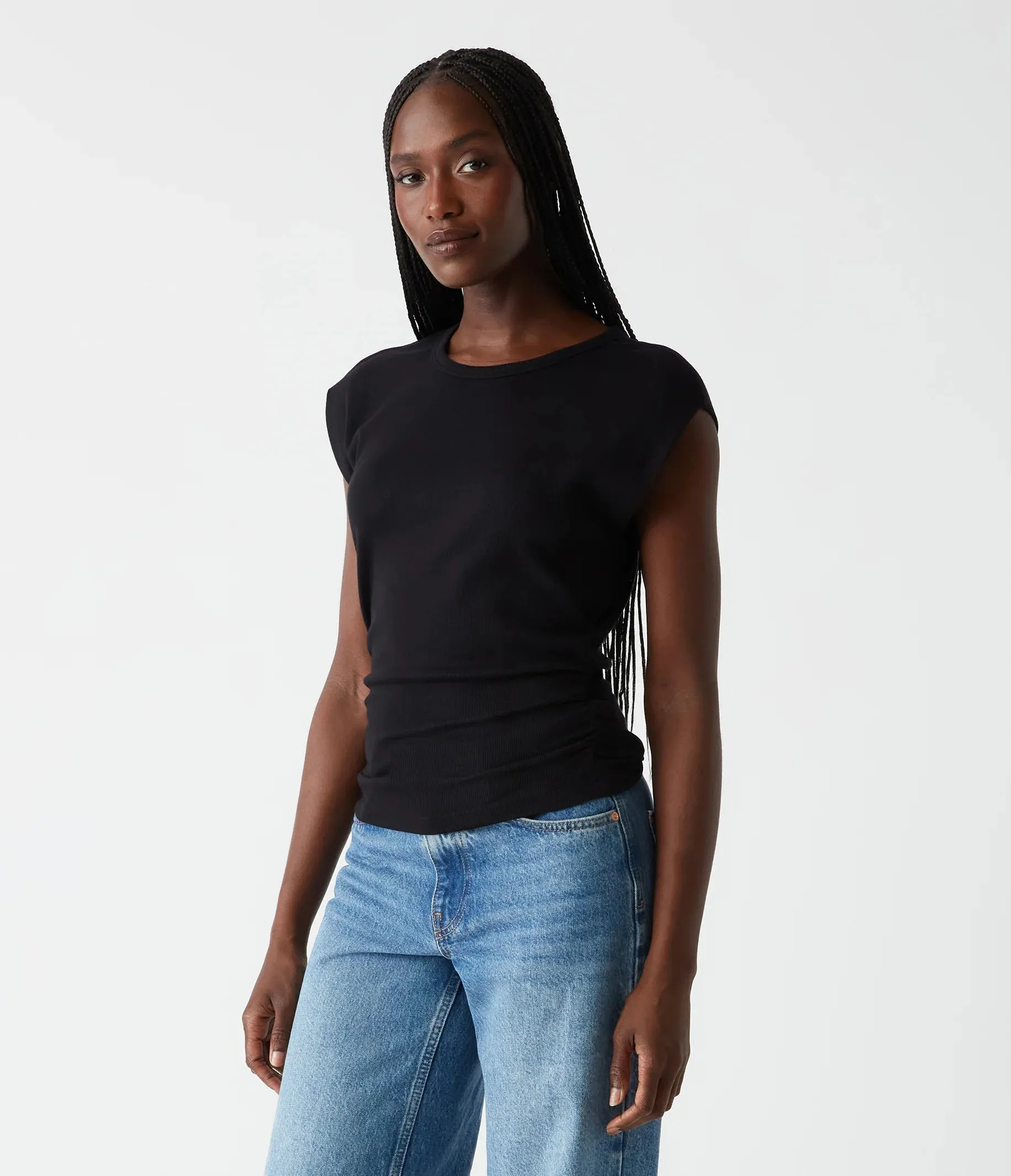 Joni Power Shoulder Tee