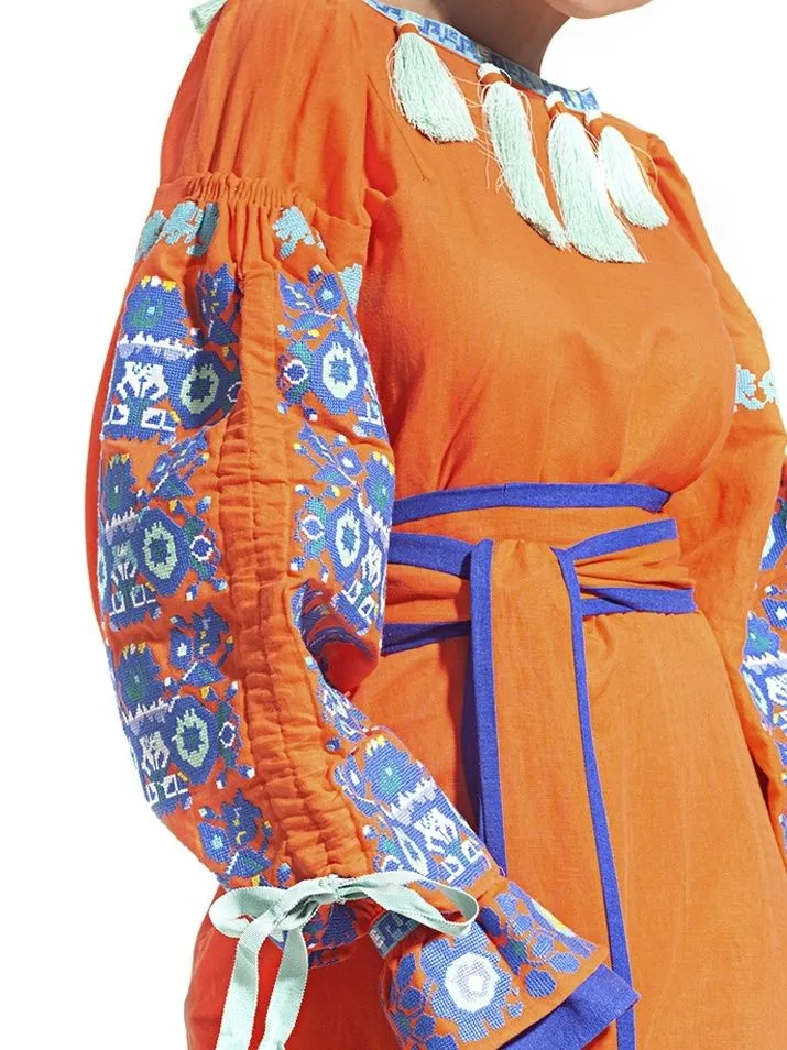 Jumpsuit 'BALCONY FLOWERS'