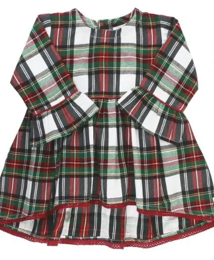 Juniper Plaid High Low