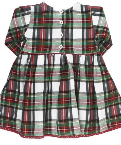 Juniper Plaid High Low