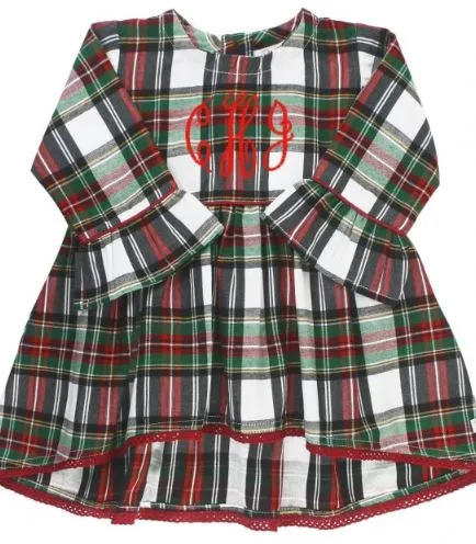 Juniper Plaid High Low