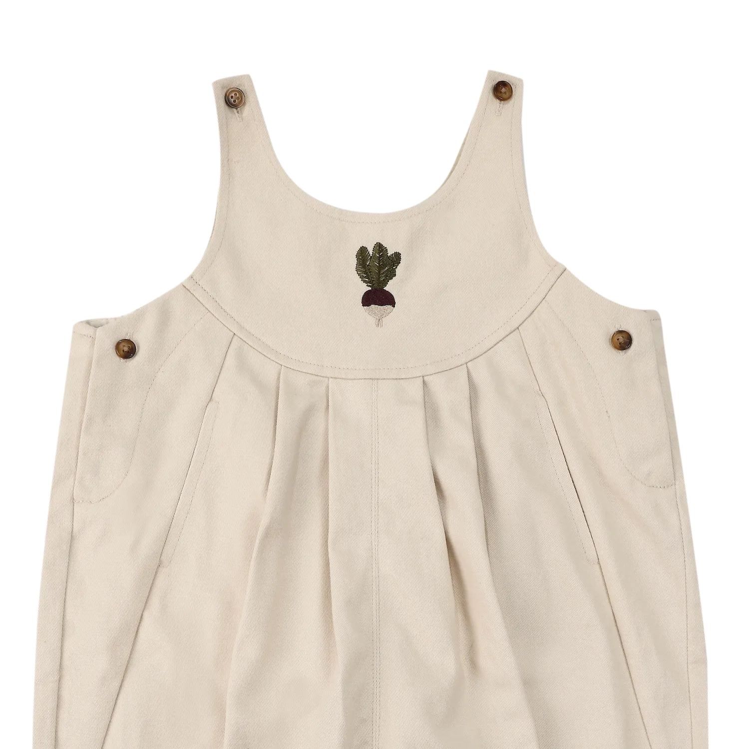 Kaat Overalls | Radish | Macaroon