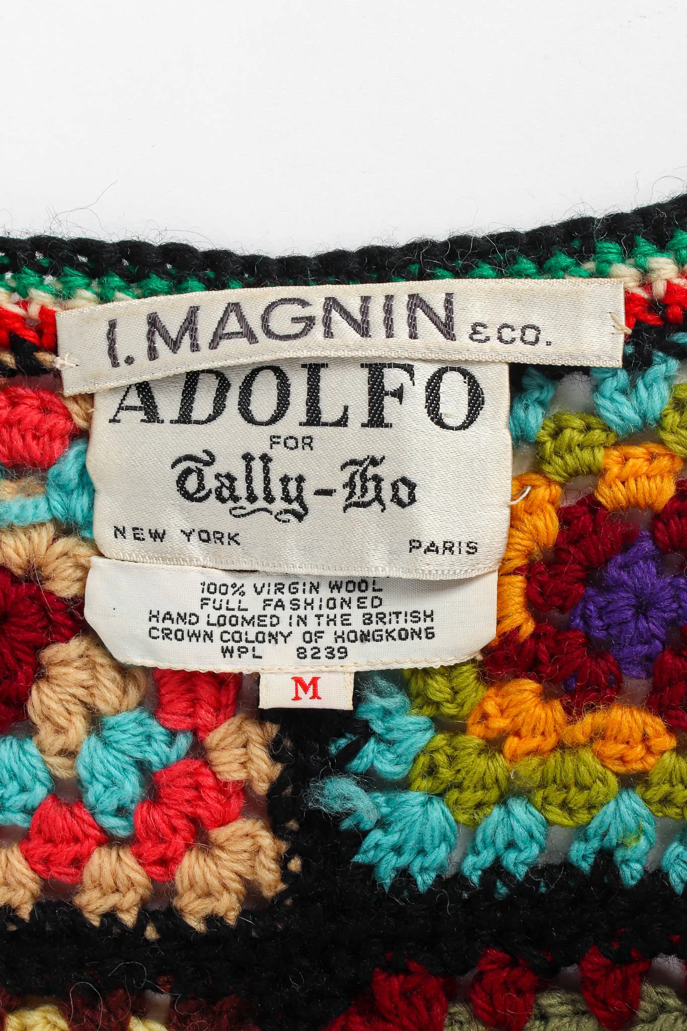 Kaleidoscope Wool Crop Vest