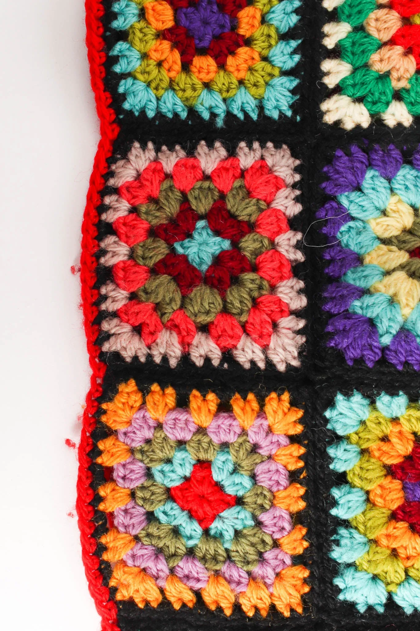 Kaleidoscope Wool Crop Vest