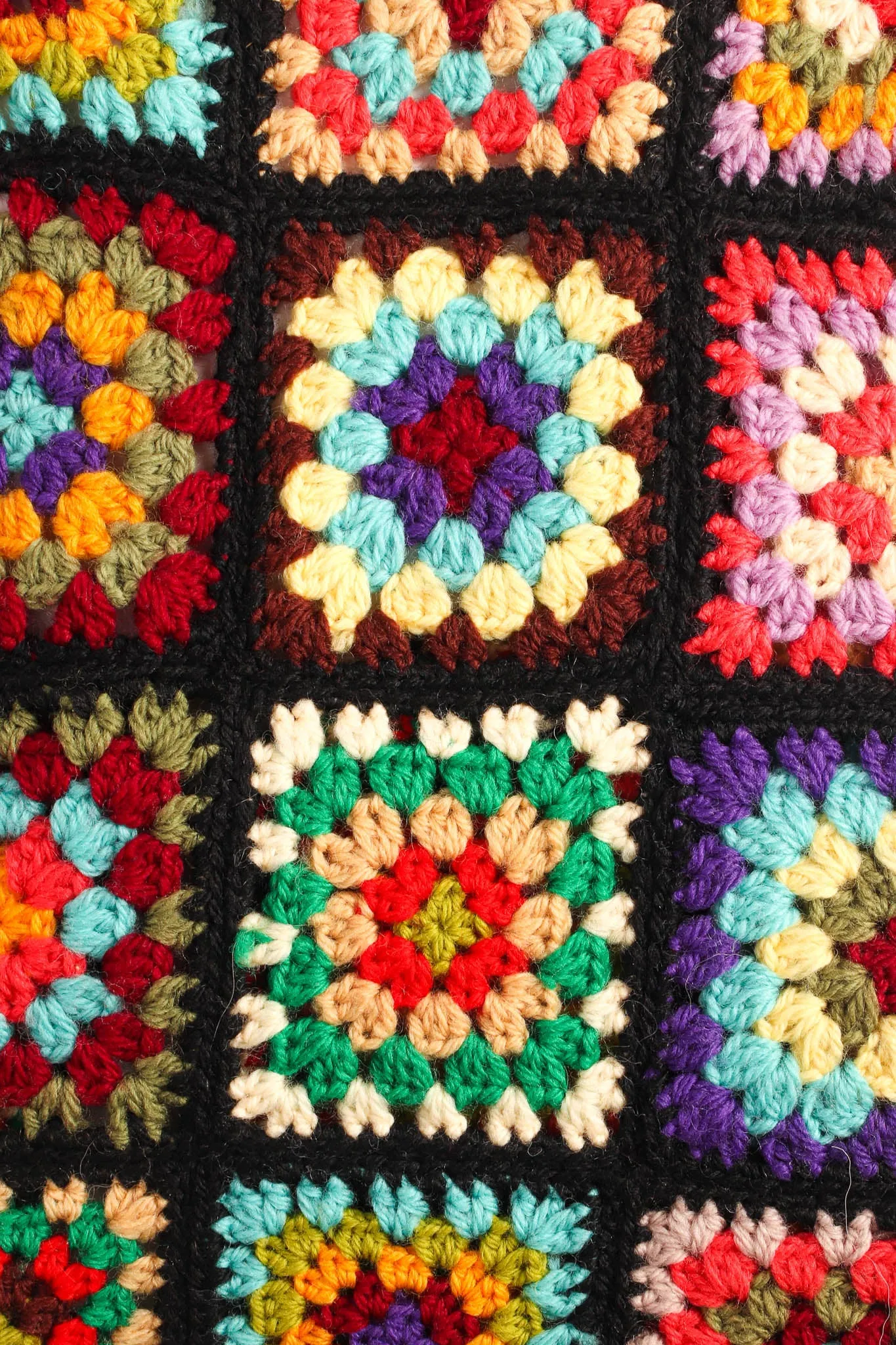 Kaleidoscope Wool Crop Vest