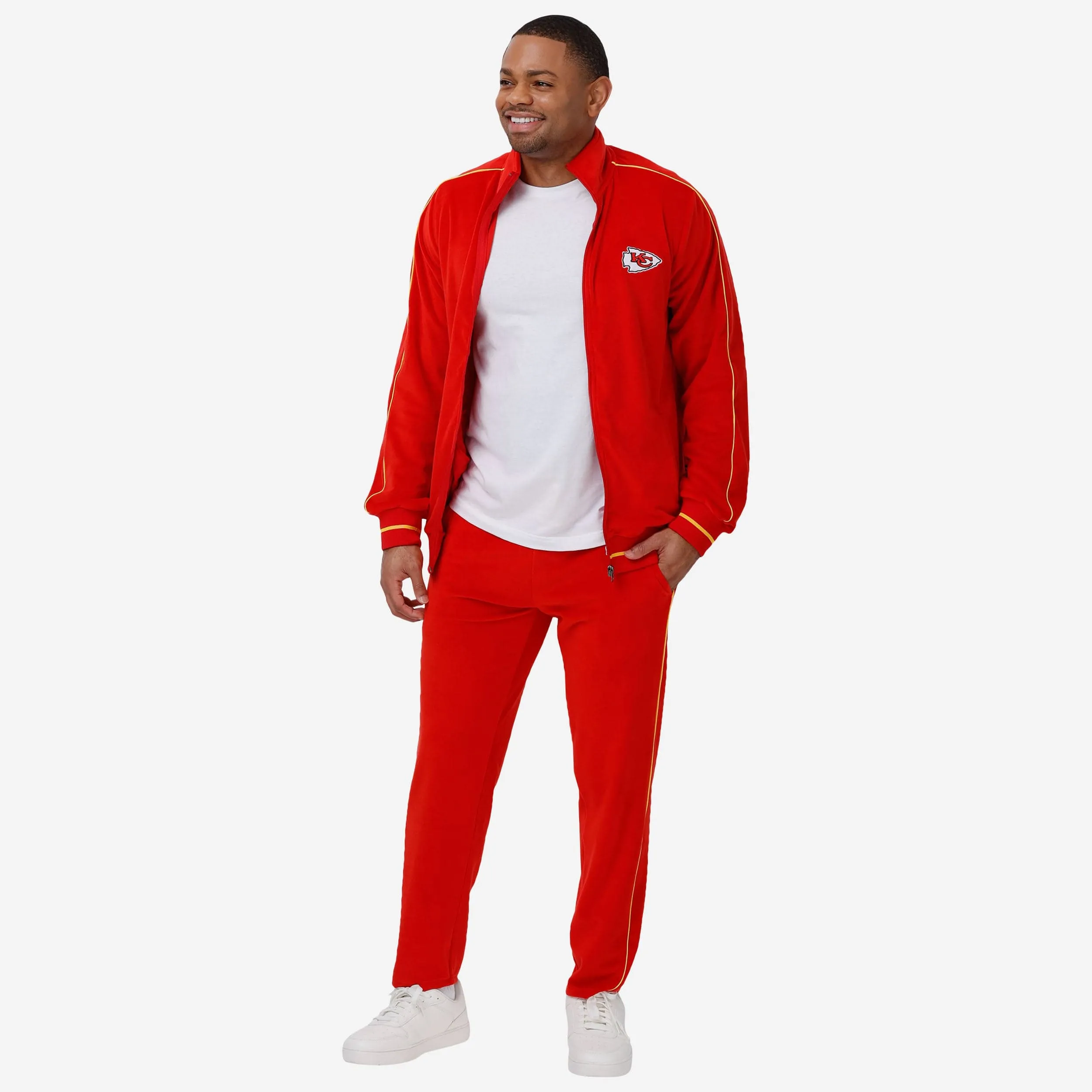 Kansas City Chiefs Velour Zip Up Top