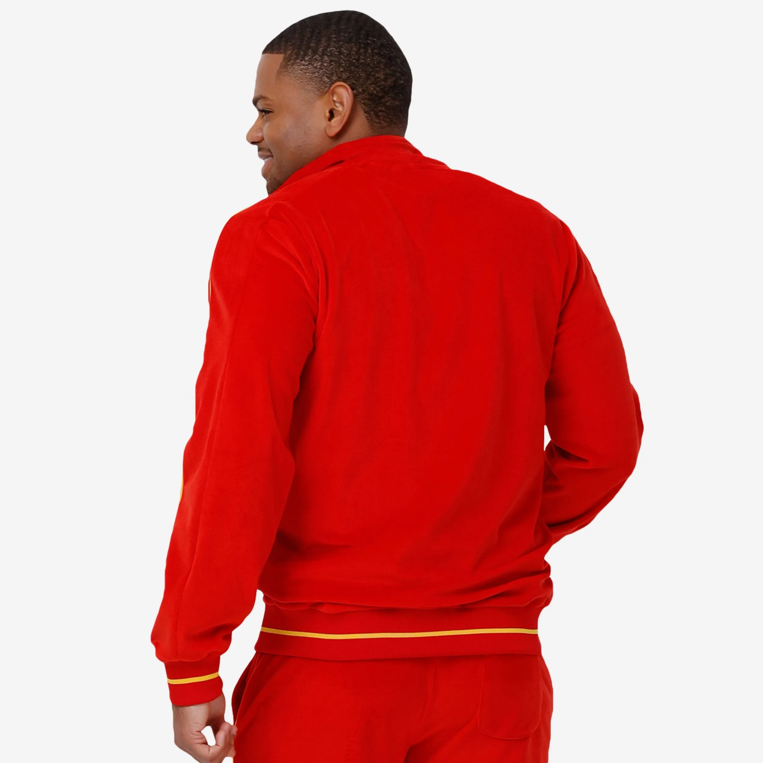 Kansas City Chiefs Velour Zip Up Top