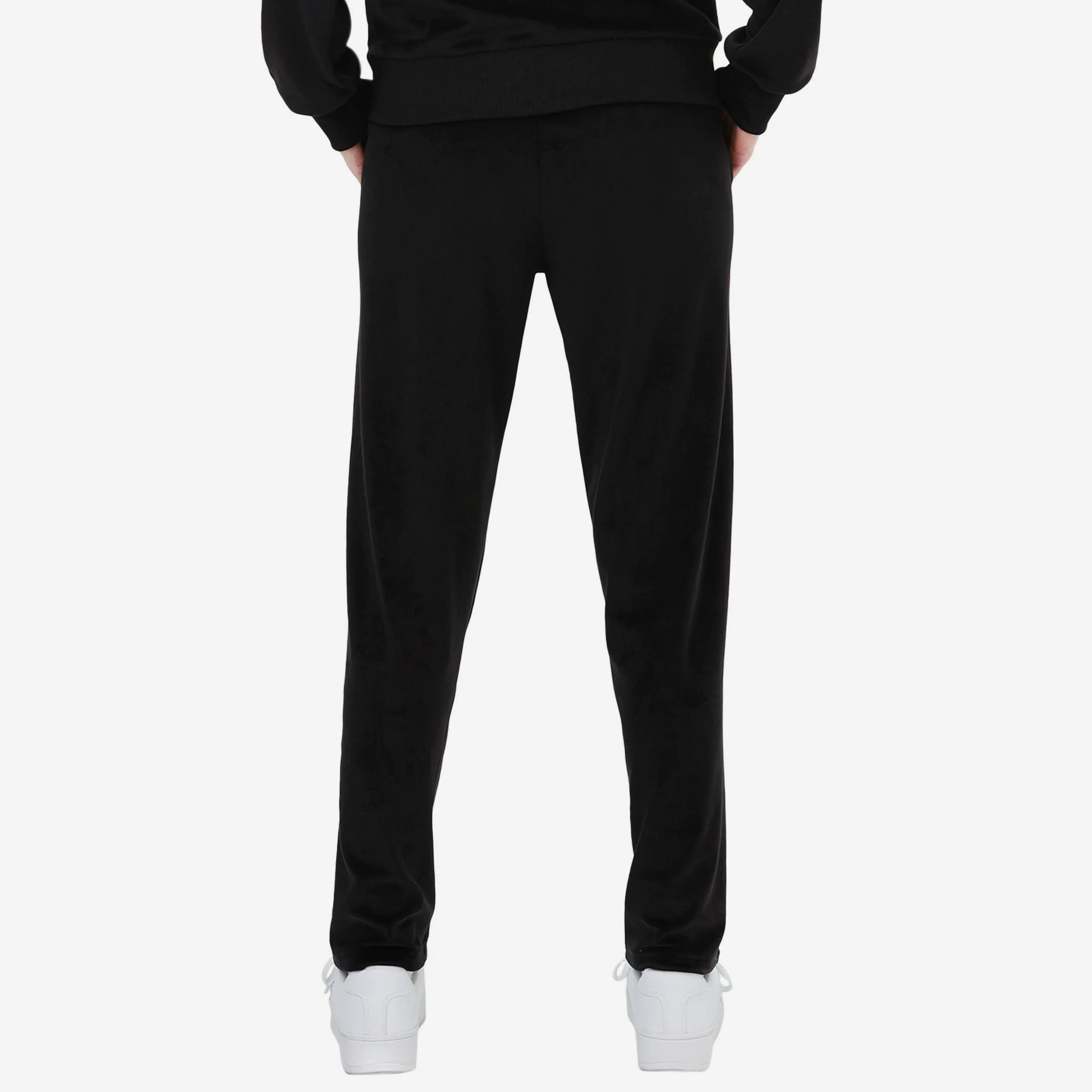 Kansas City Chiefs Womens Black Velour Pants