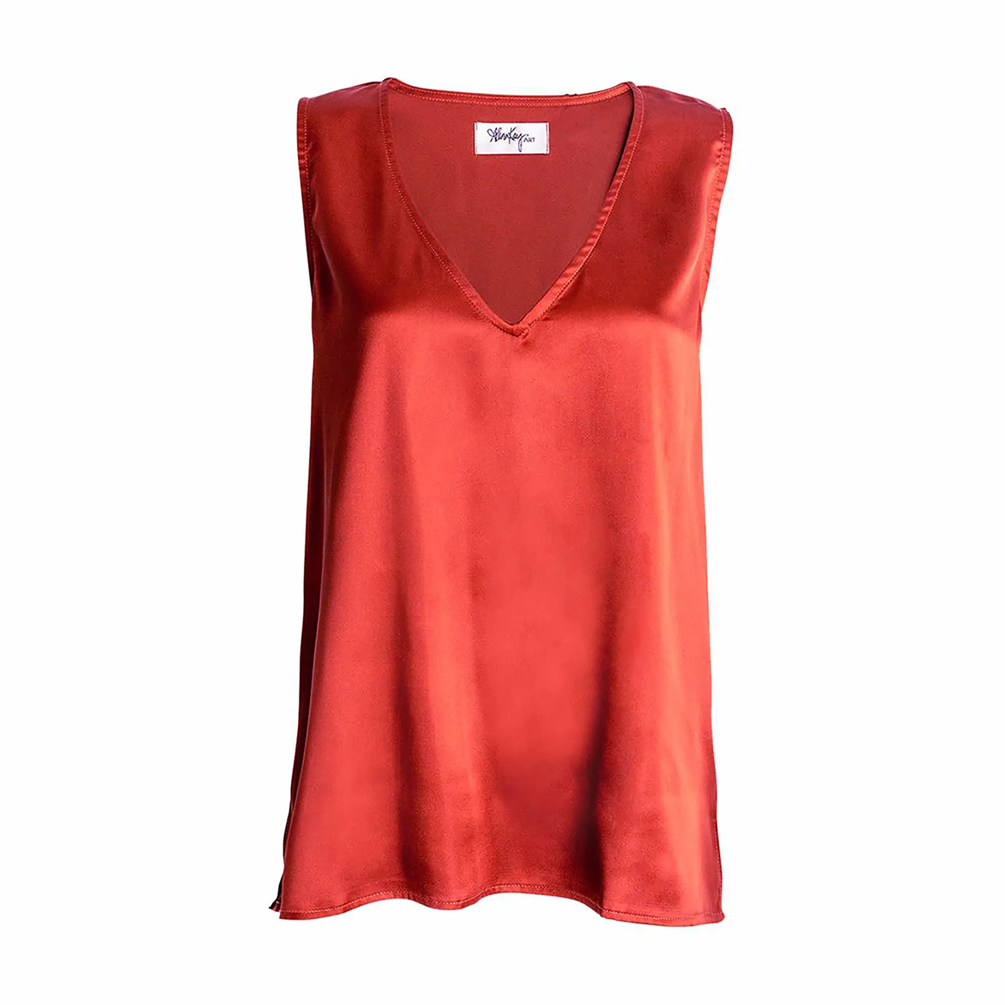 Katie Sleeveless V-Neck Blouse