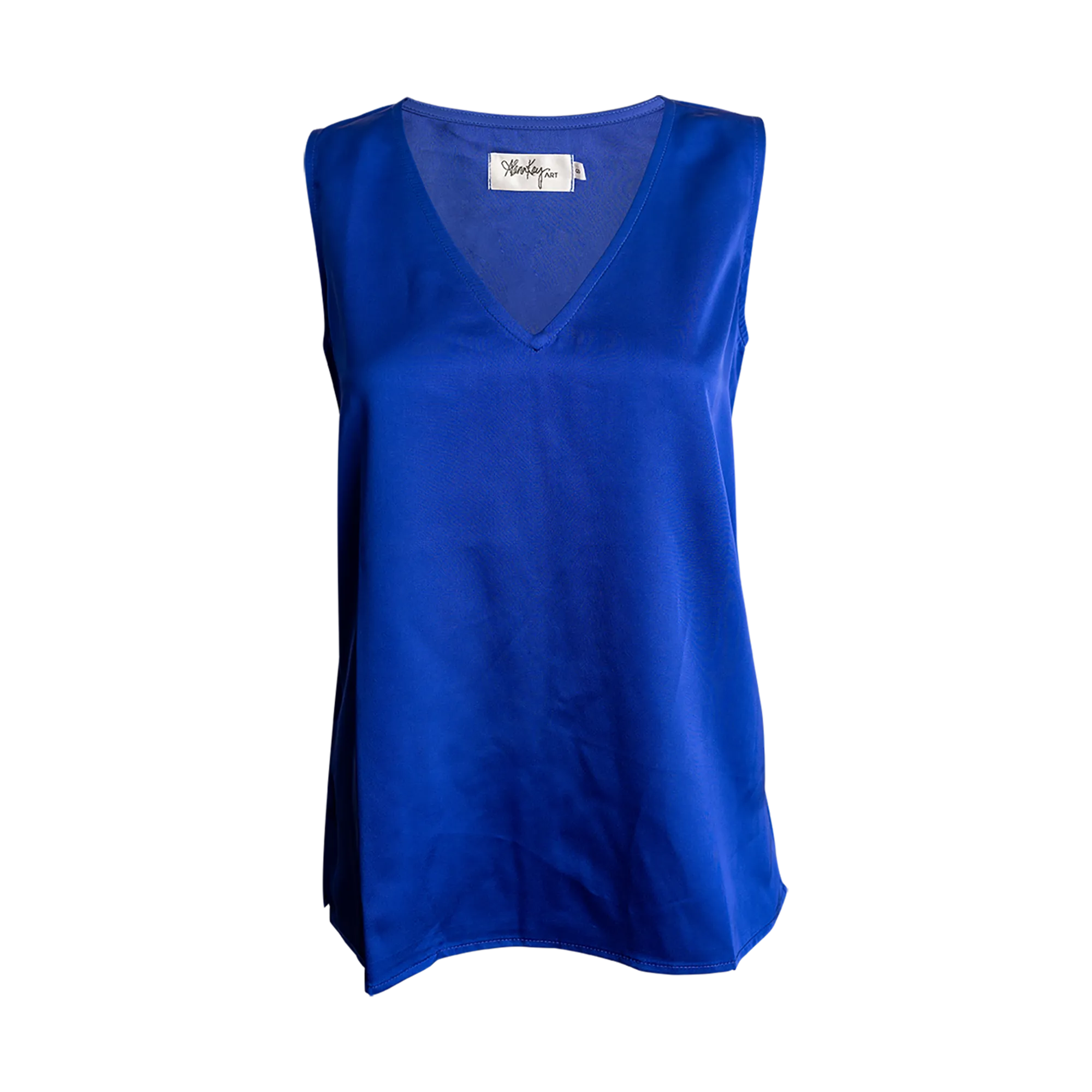 Katie Sleeveless V-Neck Blouse