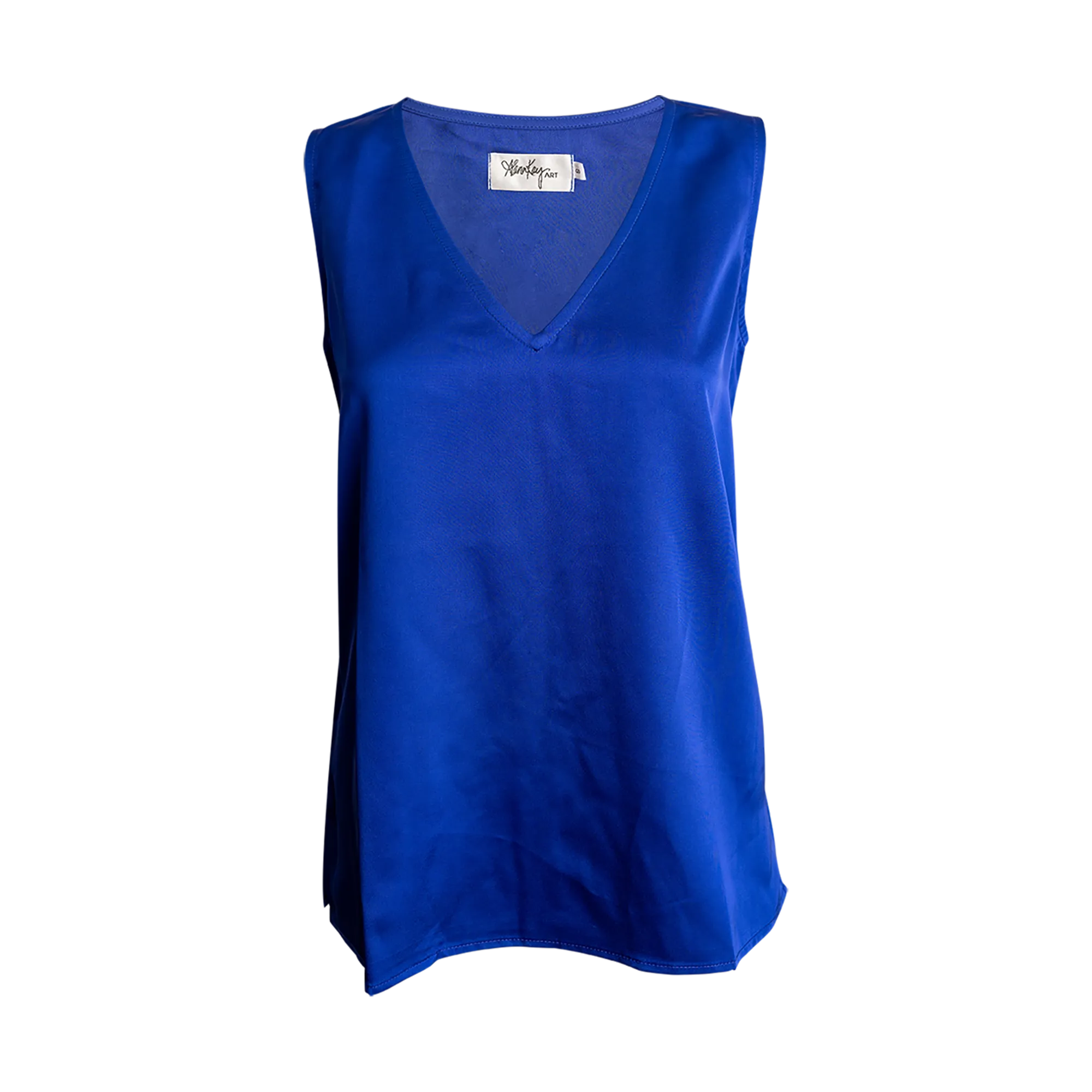 Katie Sleeveless V-Neck Blouse