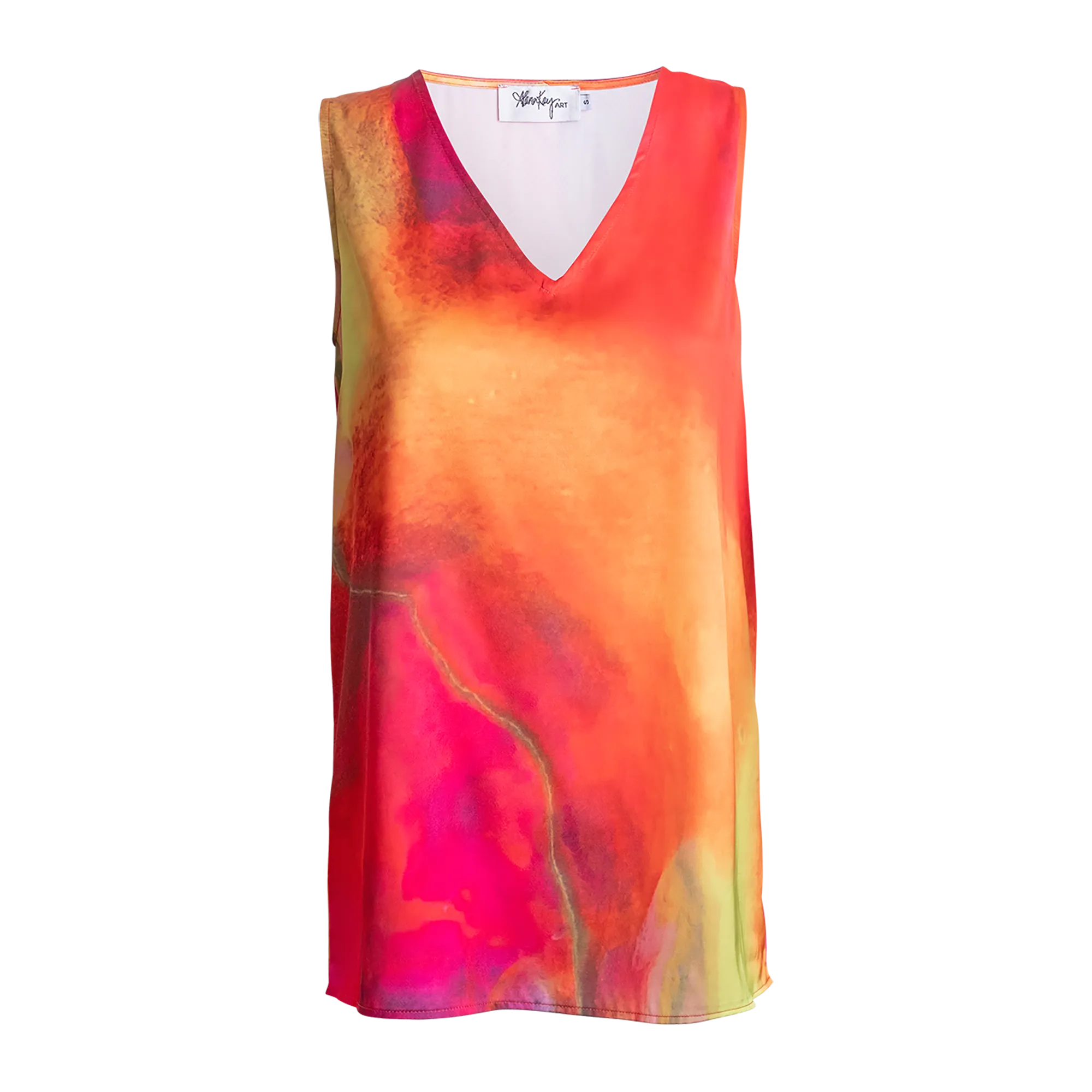 Katie Sleeveless V-Neck Blouse