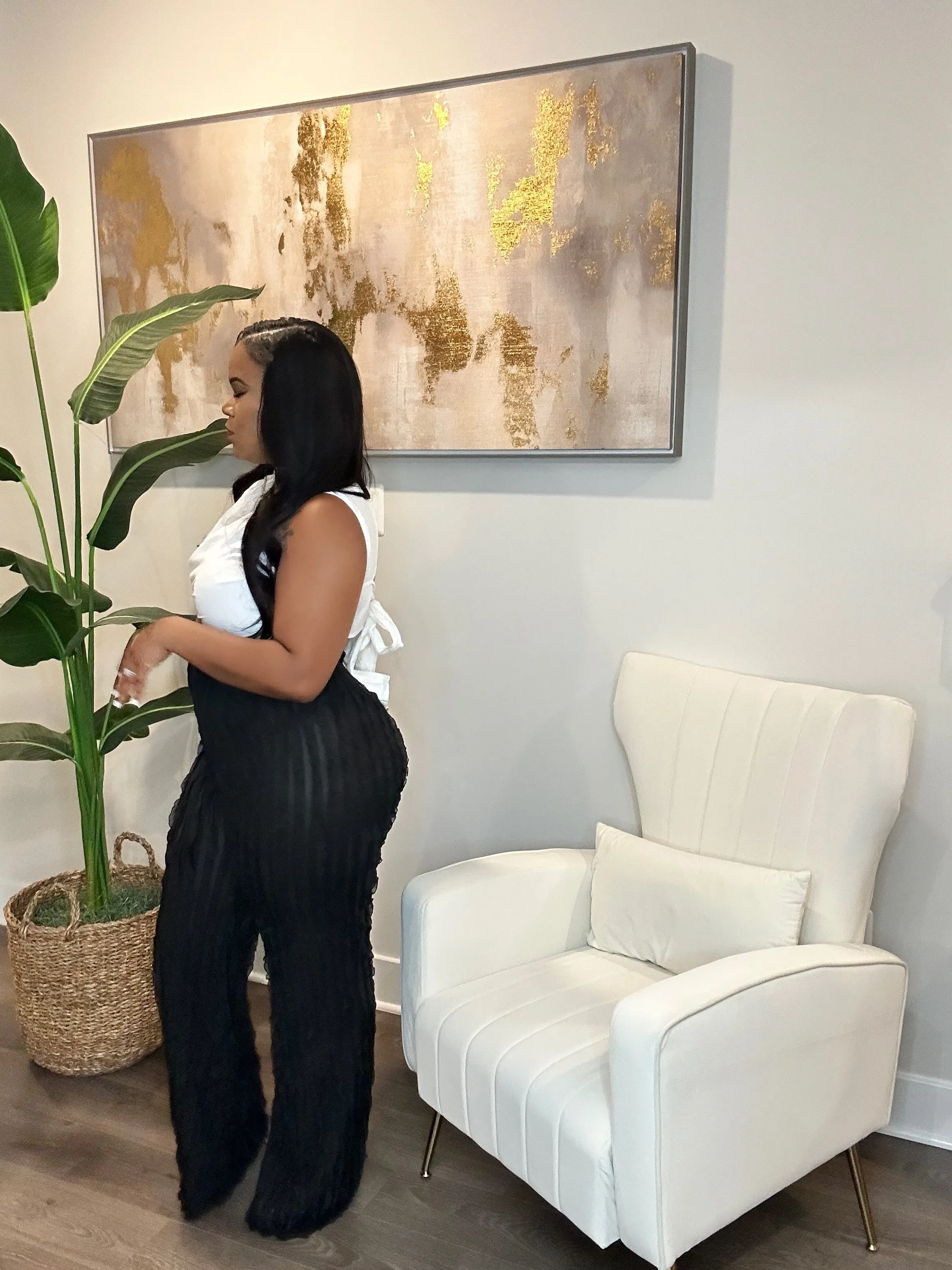 Kelsey (Semi-Sheer) Pants