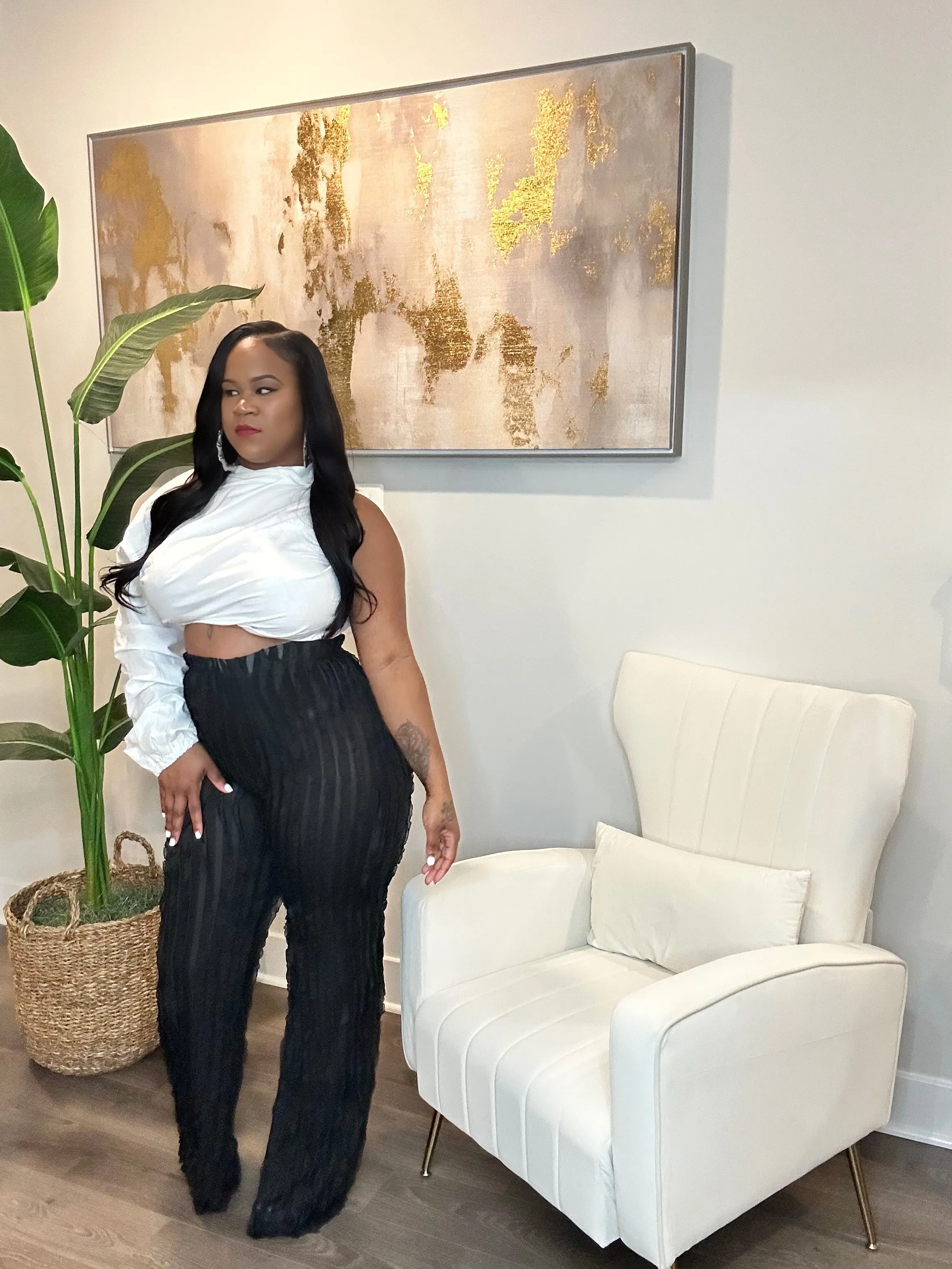 Kelsey (Semi-Sheer) Pants