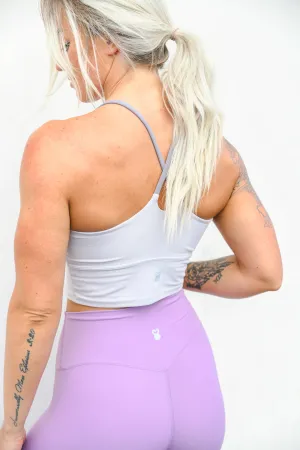 Keyhole Crush Cropped Bra Tank - Final Chance Collection
