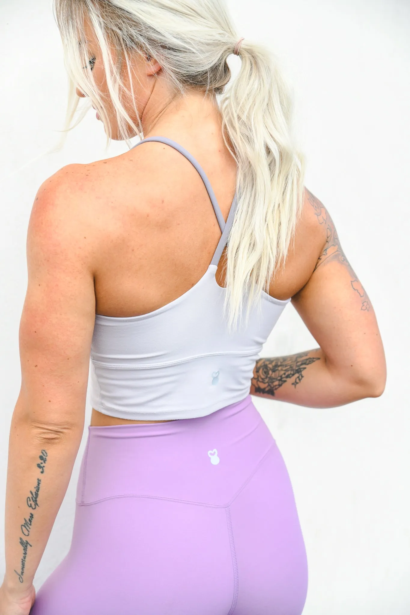 Keyhole Crush Cropped Bra Tank - Final Chance Collection