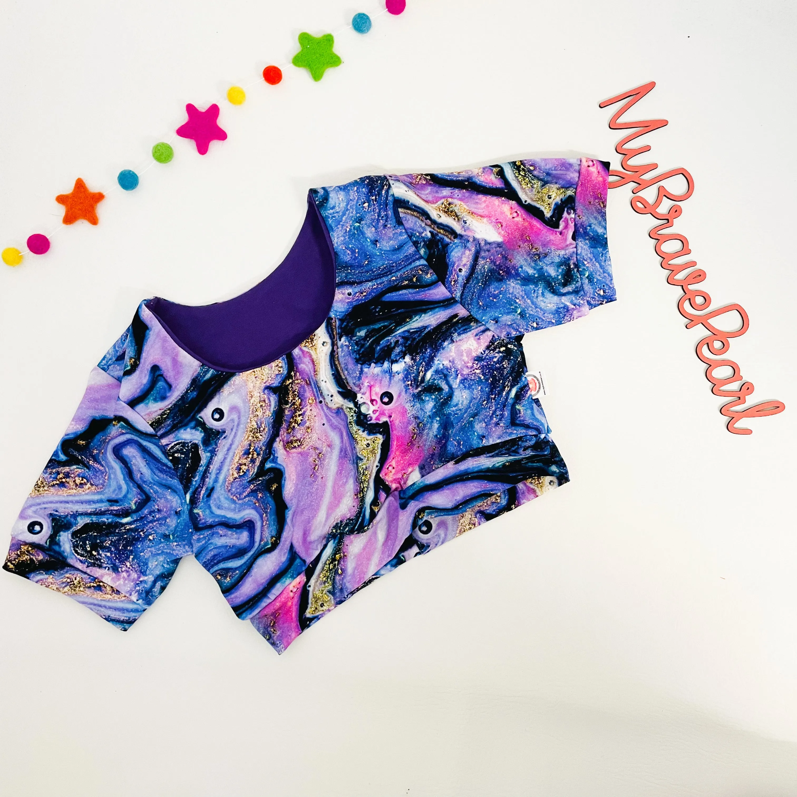 Kids Crop Top - Short, Elbow or Long Sleeve