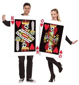 King And Queen Of Hearts 2 Cos Adult Unisex Costume