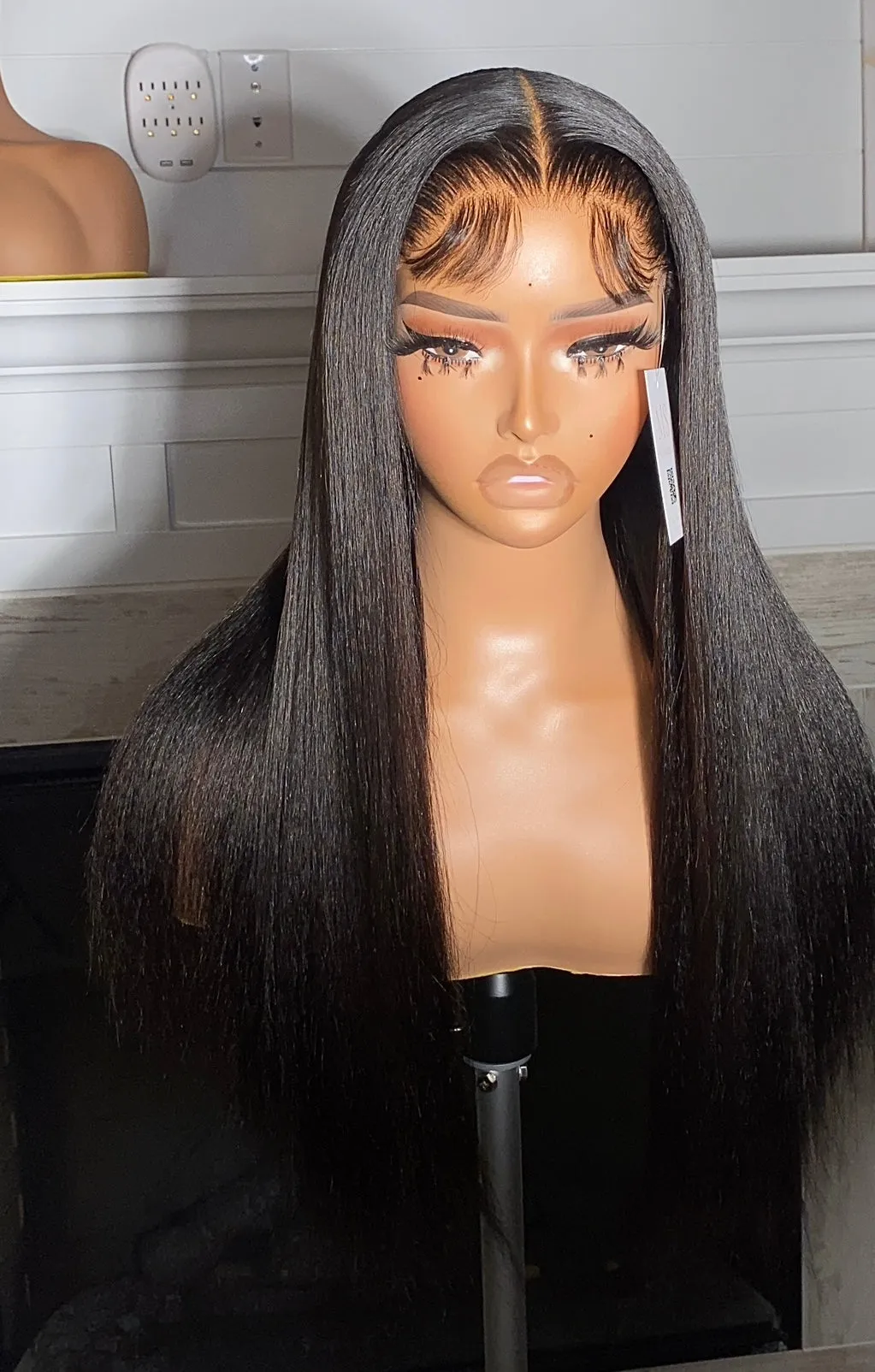 Kinky Straight Full Lace Wig