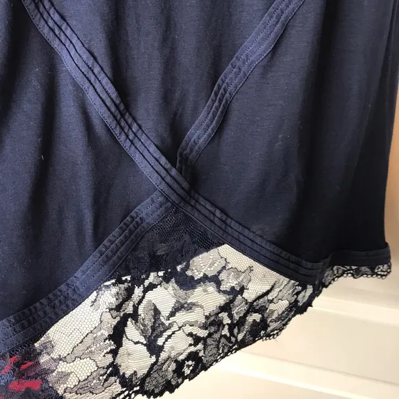 La Perla Sexy Navy Blue Tank Night Gown Small