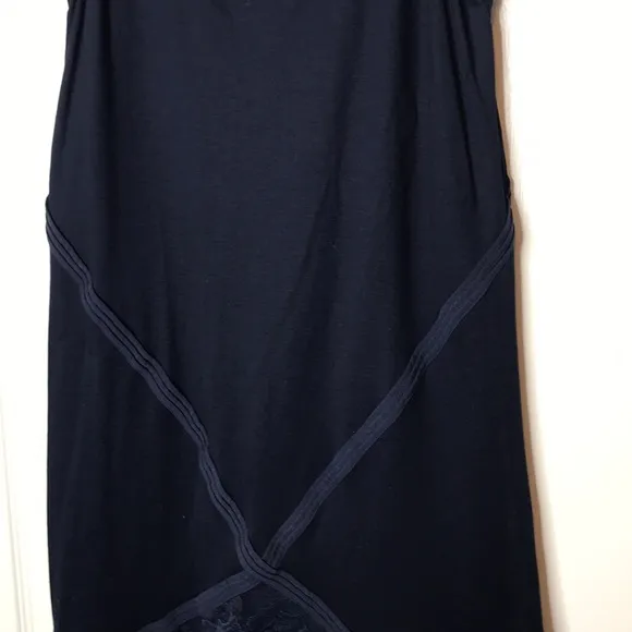 La Perla Sexy Navy Blue Tank Night Gown Small