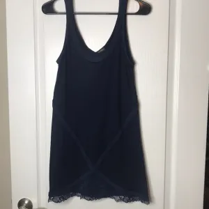 La Perla Sexy Navy Blue Tank Night Gown Small