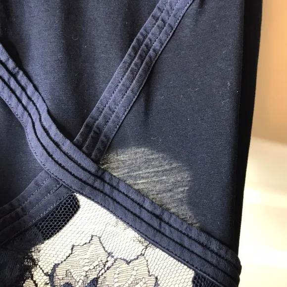 La Perla Sexy Navy Blue Tank Night Gown Small
