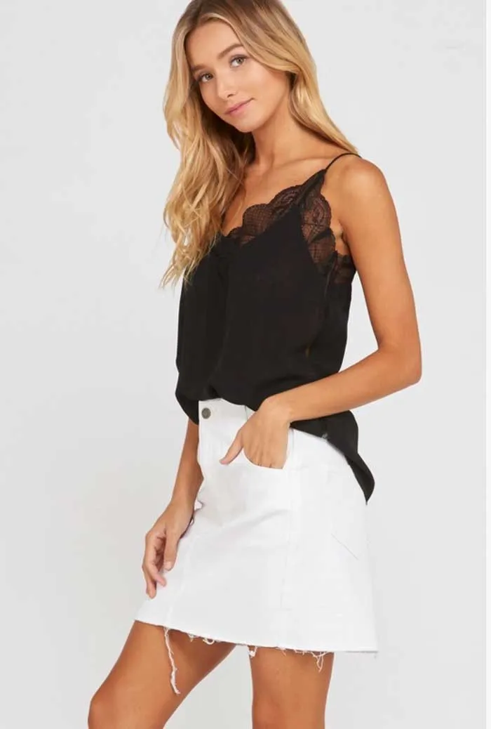 Lace Layering Cami, Three colors