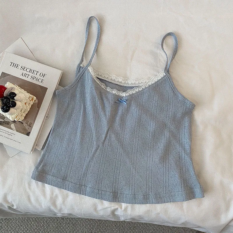 LACE TRIM FLORAL CAMISOLE UB98043