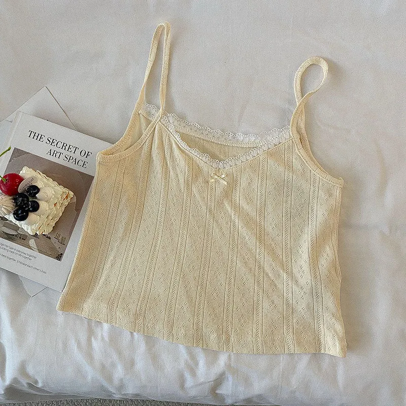 LACE TRIM FLORAL CAMISOLE UB98043