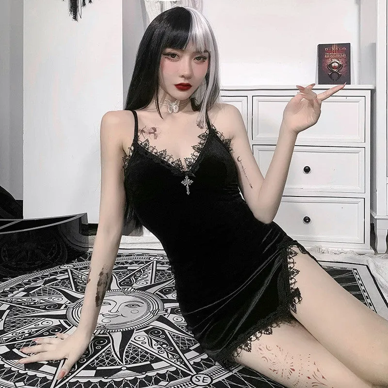 Lace Wrap Chest Underwear/Dress ER5713