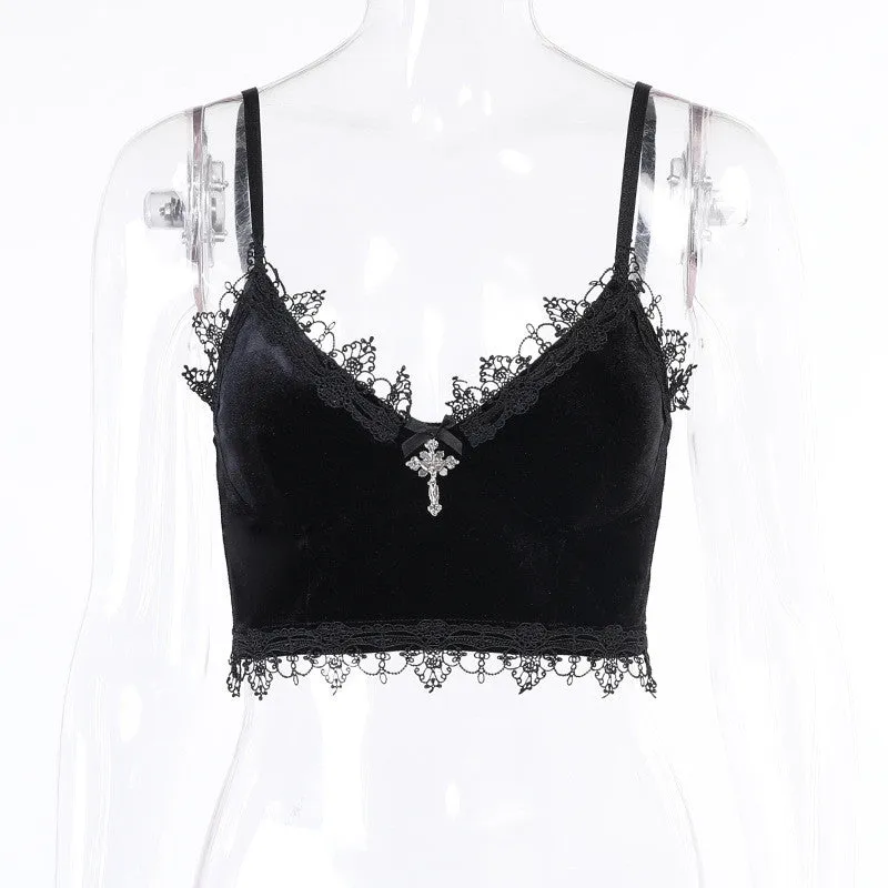 Lace Wrap Chest Underwear/Dress ER5713