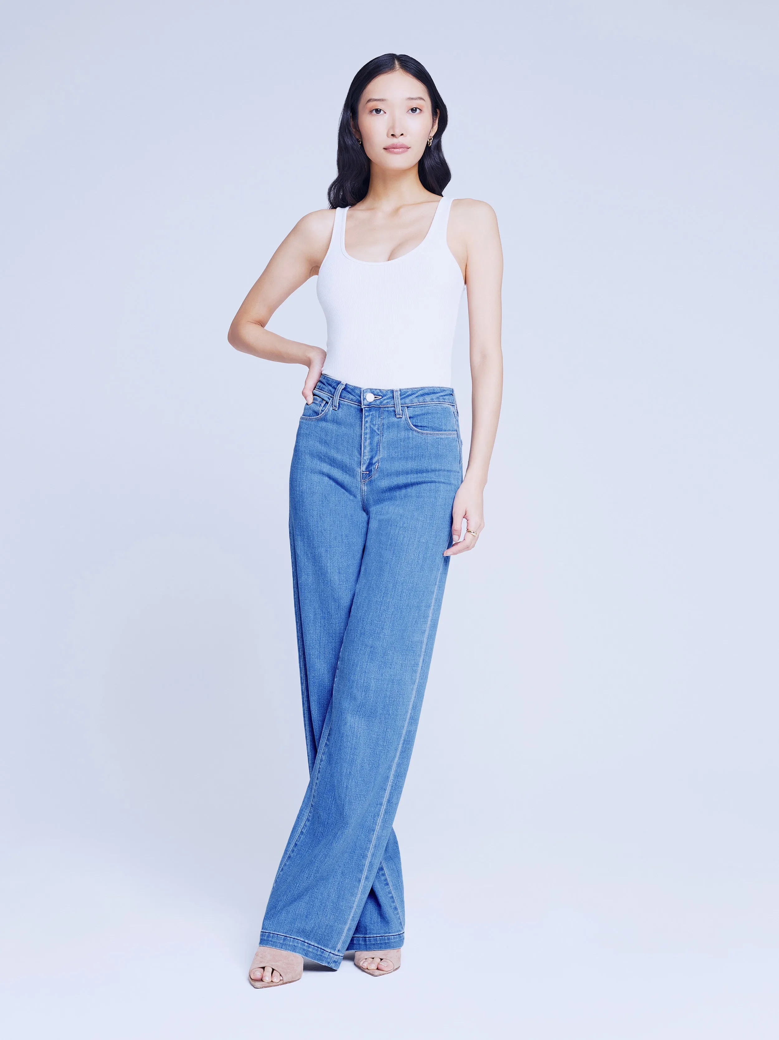 Lagence Clayton Wide Leg Jeans