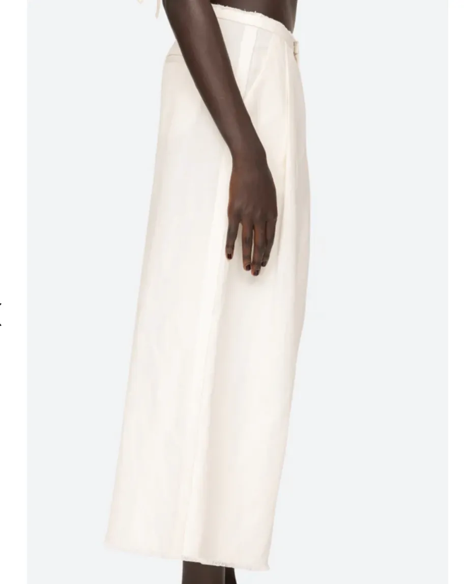 Lara Linen Cropped Pants