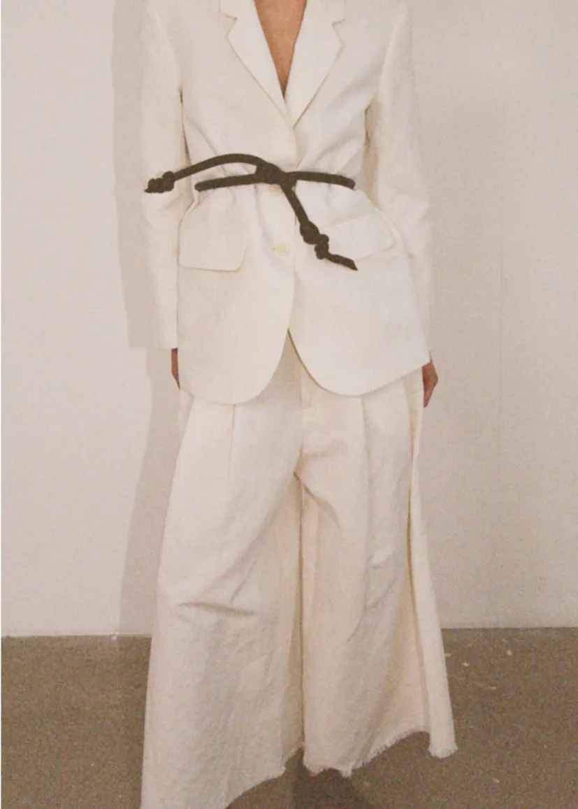 Lara Linen Cropped Pants