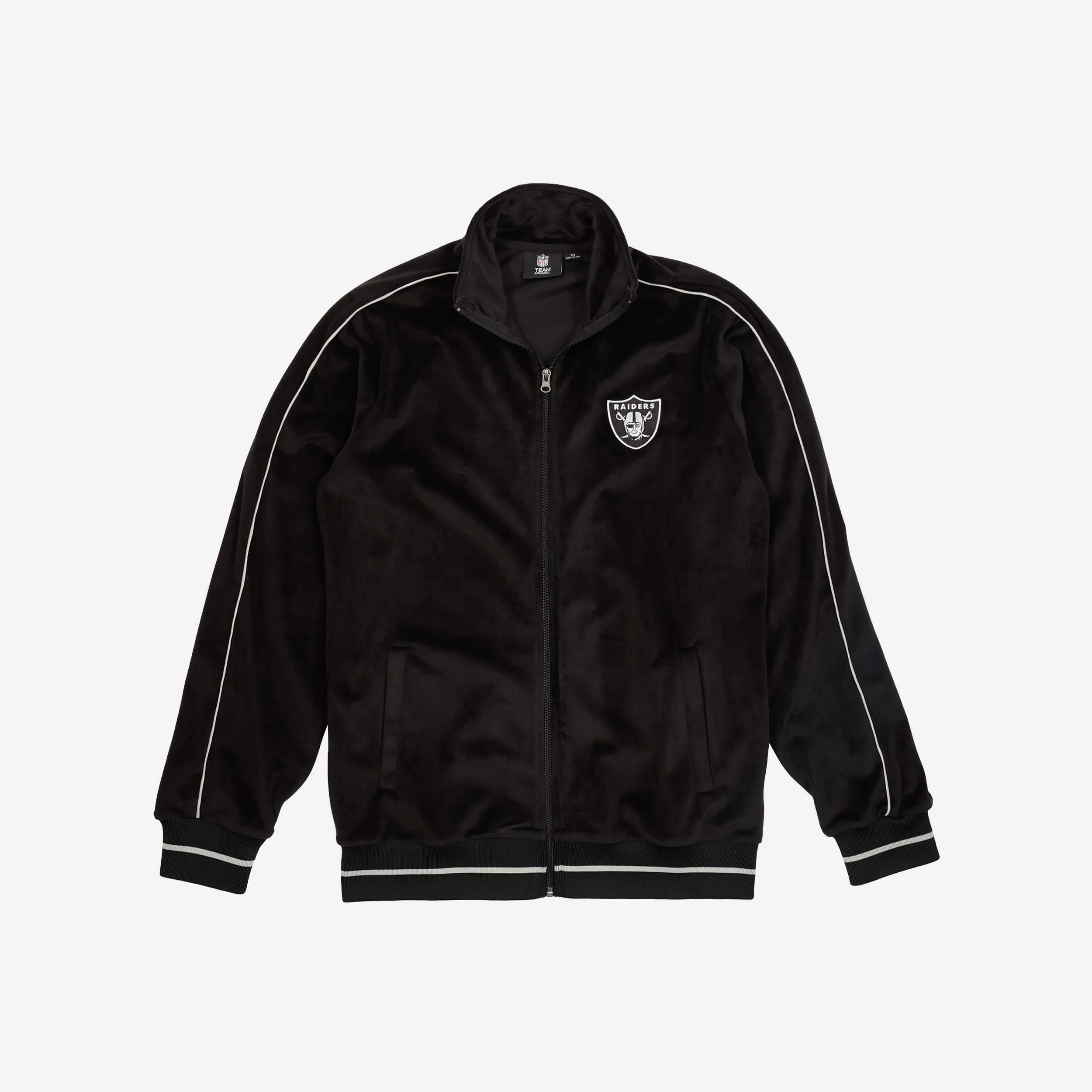 Las Vegas Raiders Velour Zip Up Top