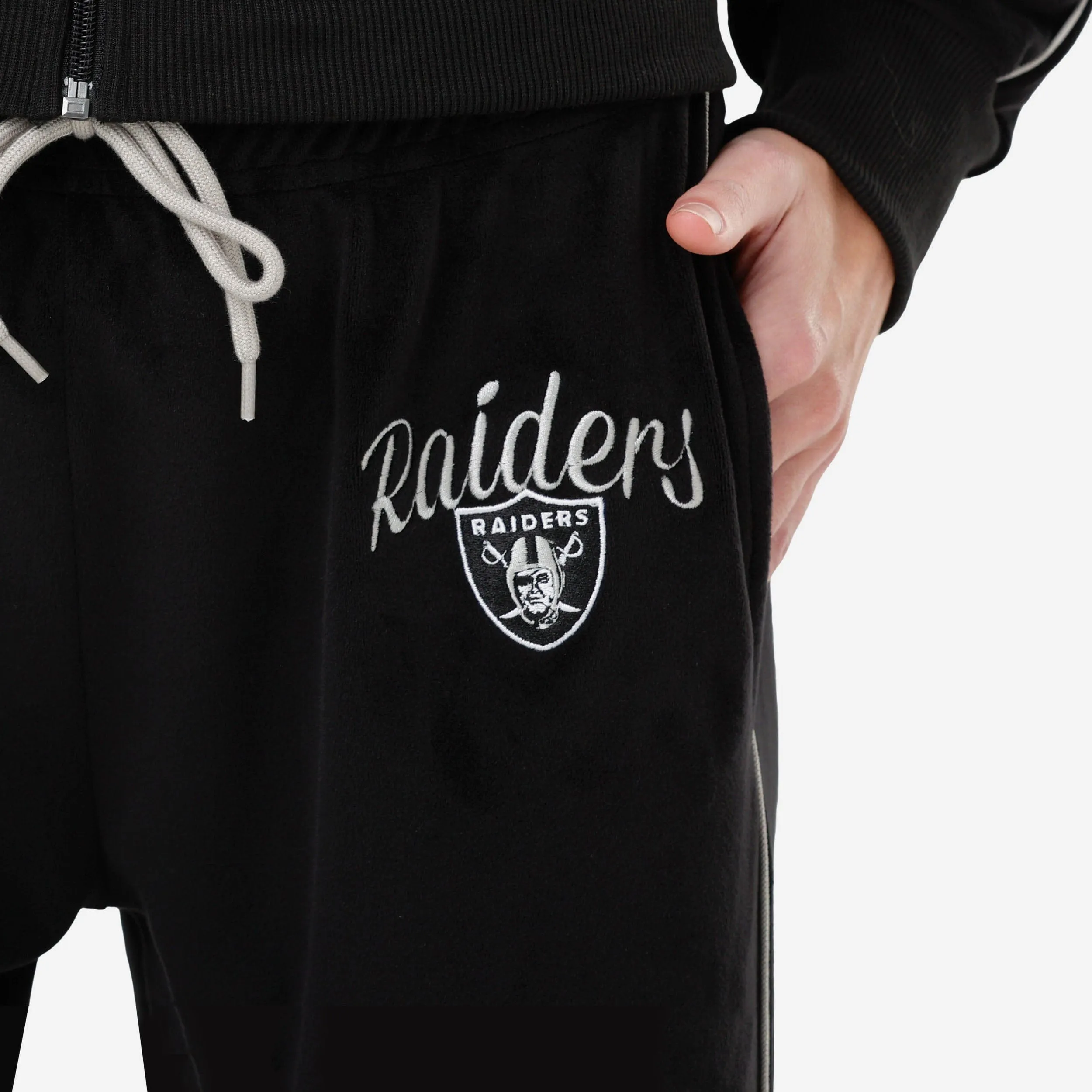 Las Vegas Raiders Womens Velour Pants