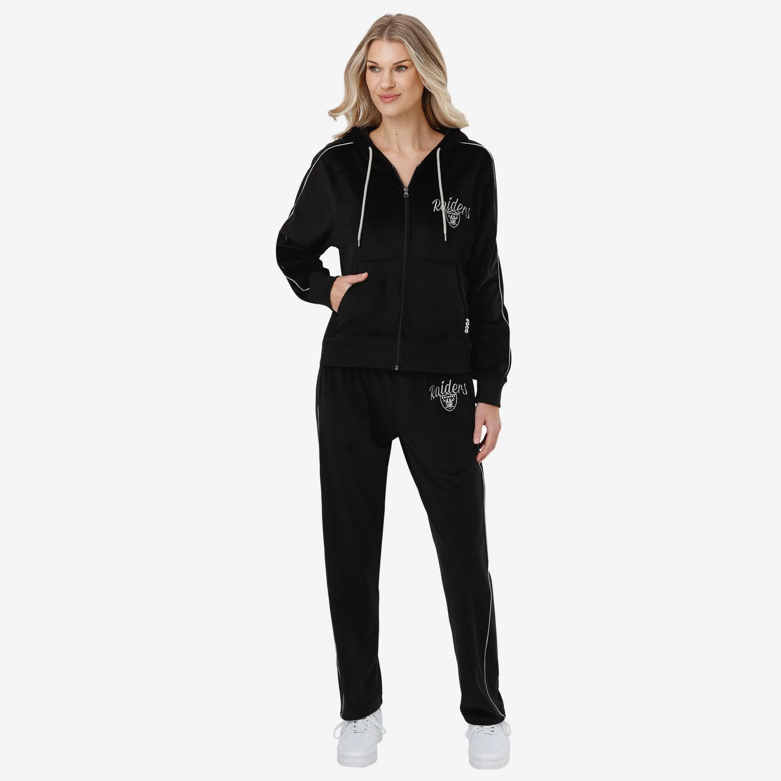 Las Vegas Raiders Womens Velour Pants