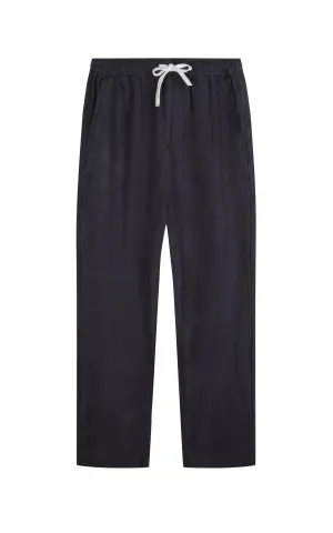 LAVENTO LINEN PANT - NAVY
