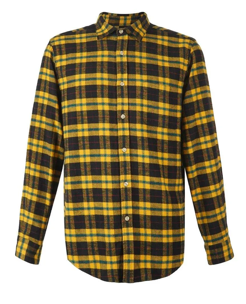 Lean Yellow Check Shirt