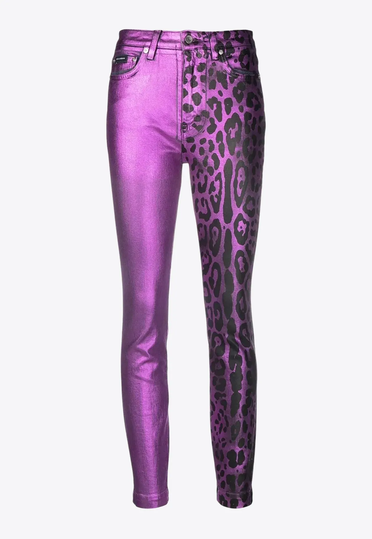 Leopard Print Skinny Pants