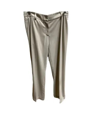 Les Copains Beige Cuffed Pants with Pockets