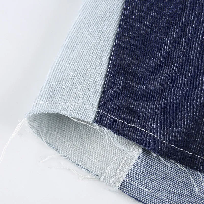 Lexi Patchwork Denim Top